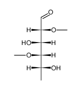 O2,O4-dimethyl-D-6-deoxy-galactose Structure