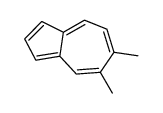 Azulene, 5,6-dimethyl- Structure