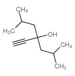 4-乙炔基-2,6-二甲基-4-庚醇结构式