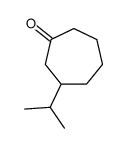 3-propan-2-ylcycloheptan-1-one结构式
