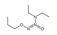 1-Propoxy-3,3-diethyltriazene 2-oxide结构式
