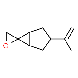 Spiro[bicyclo[3.1.0]hexane-6,2-oxirane],3-(1-methylethenyl)-结构式