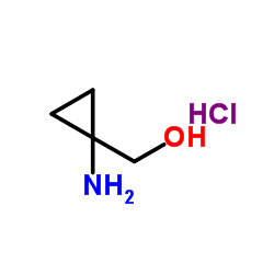 1-Aminocyclopropanemethanol hydrochloride Structure