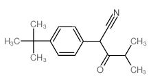 2-(4-tert-Butylphenyl)-4-methyl-3-oxopentanenitrile结构式