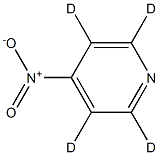 4-nitropyridine-2,3,5,6-d4结构式
