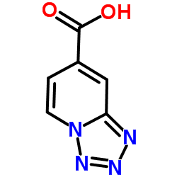 四唑并[1,5-a]吡啶-7-羧酸结构式