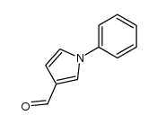 phenyl pyrrole-3-carboxaldehyde结构式