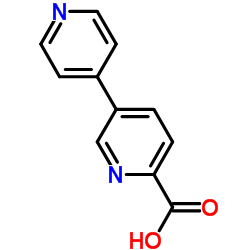 [3,4-联吡啶]-6-羧酸结构式