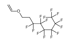 8-ethenoxy-1,1,1,2,2,3,3,4,4,5,5,6,6-tridecafluorooctane结构式