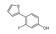 3-fluoro-4-thiophen-2-ylphenol Structure