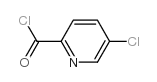 5-氯吡啶-2-酰氯结构式
