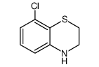 8-Chloro-3,4-Dihydro-2H-1,4-Benzothiazine Structure