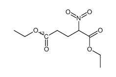 diethyl 2-nitropentanedioate-5-13C结构式