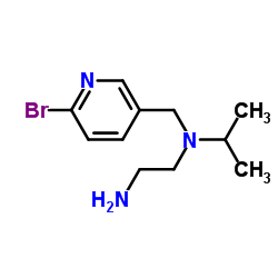 N-[(6-Bromo-3-pyridinyl)methyl]-N-isopropyl-1,2-ethanediamine Structure