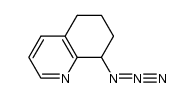 8-azido-5,6,7,8-tetrahydroquinoline结构式