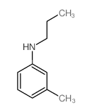 丙基-间甲苯胺结构式