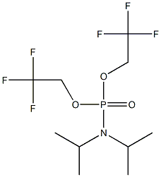 Bis(2,2,2-trifluoroethyl) N,N-diisopropylphosphoroamidate Structure