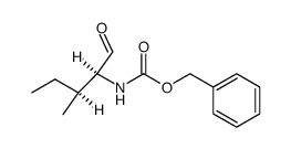 (S,S)-N-Cbz-isoleucinal结构式