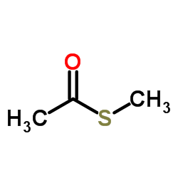 硫代醋酸 S-甲酯结构式