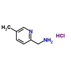 5-甲基吡啶-2-甲胺盐酸盐结构式