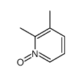 Pyridine, 2,3-dimethyl-, 1-oxide Structure