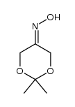 2,2-dimethyl-1,3-dioxan-5-one oxime结构式