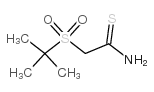 2-tert-butylsulfonylethanethioamide Structure