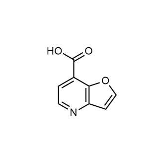 呋喃[3,2-b]吡啶-7-羧酸结构式