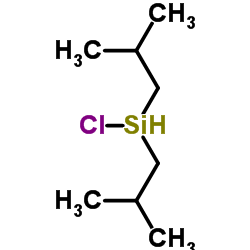 Chloro(diisobutyl)silane structure