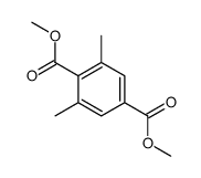 1,4-Benzenedicarboxylic acid, 2,6-dimethyl-, dimethyl ester结构式