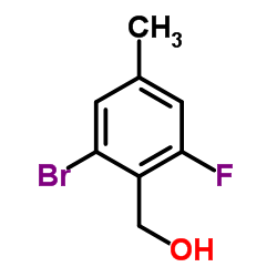 (2-Bromo-6-fluoro-4-methylphenyl)methanol picture