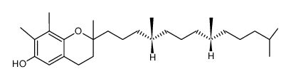 (2RS,4'R,8'R)-γ-tocopherol结构式
