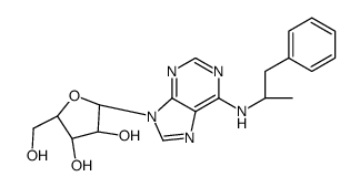 N-(1-methyl-2-phenylethyl)adenosine结构式