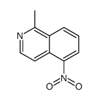 1-methyl-5-nitroisoquinoline Structure