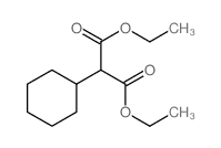 Diethyl 2-cyclohexylmalonate Structure