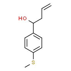 1-(4-(甲硫基)苯基)丁-3-烯-1-醇结构式