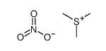 trimethylsulfanium,nitrate Structure