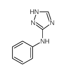 苯基-(1H-[1,2,4]噻唑-3-基)-胺结构式