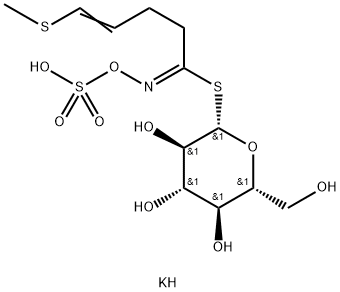 Glucoraphasatin potassium salt Structure