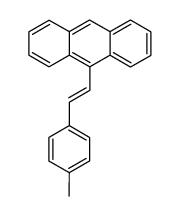 trans-1-(4-tolyl)-2-(9-anthryl)ethene Structure