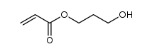 3-羟丙基丙烯酸酯结构式