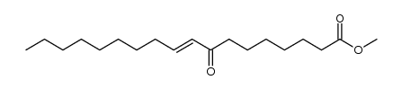 methyl 8-oxooctadec-9-enoate结构式