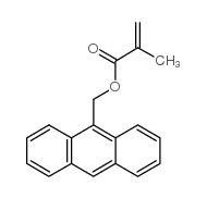 甲基丙烯酸-9-蒽甲酯结构式