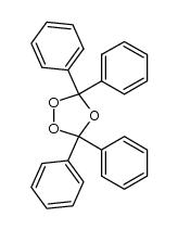 3,3,5,5-tetraphenyl-1,2,4-trioxolane Structure