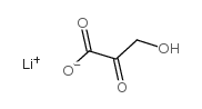 Β-羟基丙酮酸锂 水合物结构式