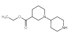 [1,4']Bipiperidinyl-3-carboxylic acid ethyl ester Structure