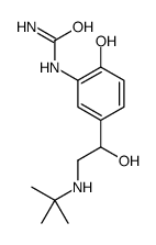 [5-[2-(tert-butylamino)-1-hydroxyethyl]-2-hydroxyphenyl]urea Structure