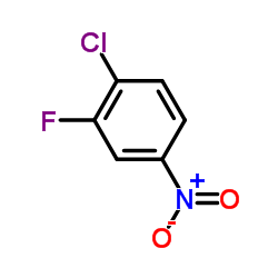 1-氯-2-氟-4-硝基苯结构式