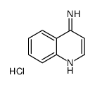 QUINOLIN-4-AMINE HYDROCHLORIDE Structure