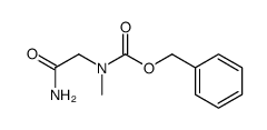 N-phenylmethoxycarbonylsarcosinamide Structure